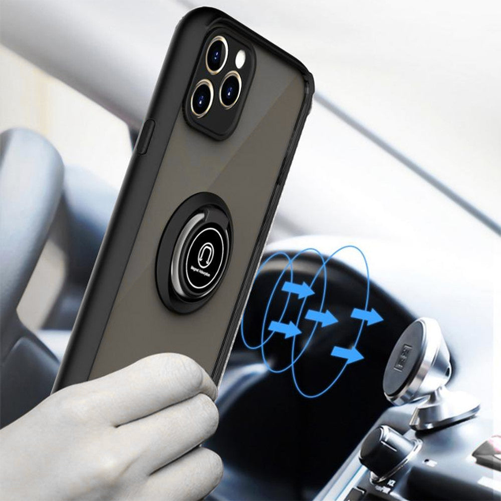 Case for Apple iPhone 18 Pro / 17 Pro, Techsuit, Glinth, Black