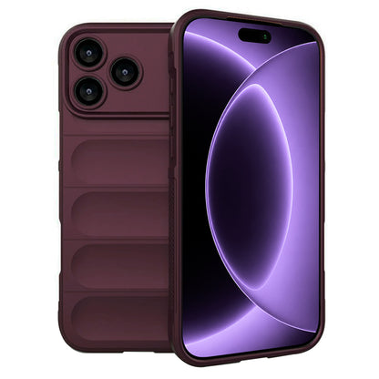 Etui na Apple iPhone 18 Pro / 17 Pro, Techsuit, Magic Shield, Wiśniowy