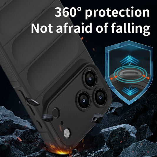 Etui na Apple iPhone 18 Pro / 17 Pro, Techsuit, Magic Shield, Wiśniowy