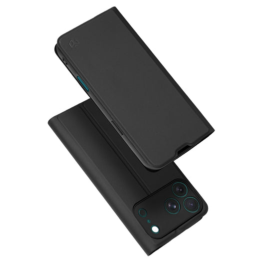 Etui na Apple iPhone 18 Pro / 17 Pro, Techsuit, Magskin Book, Czarny