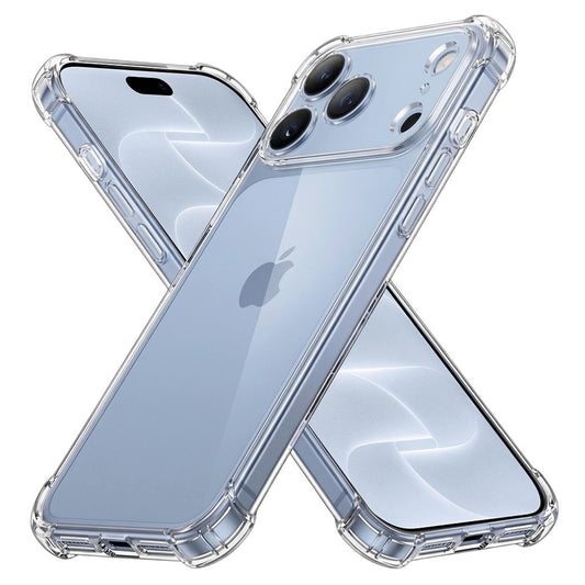 Etui na Apple iPhone 18 Pro / 17 Pro, Techsuit, Shockproof Clear, Przezroczyste