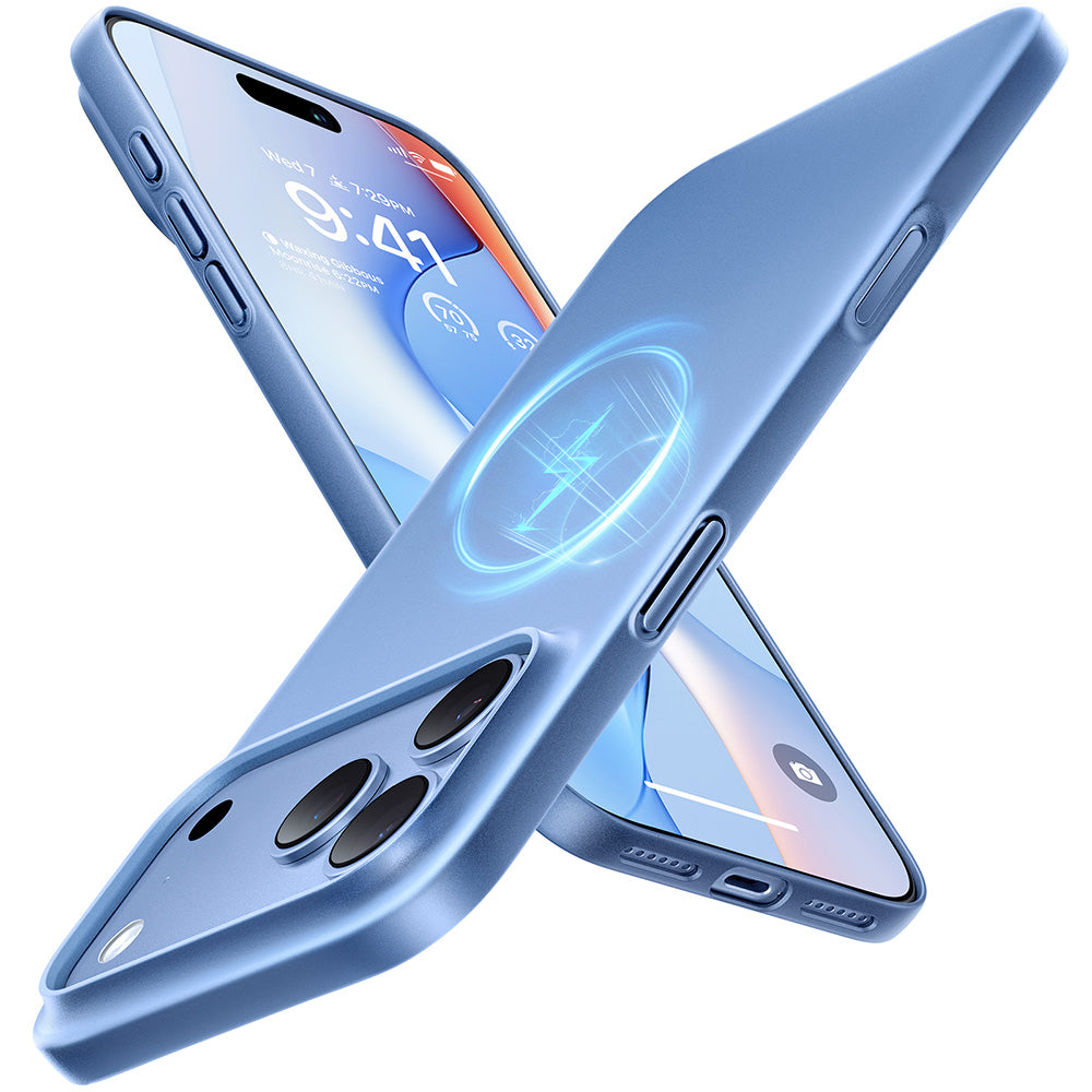 MagSafe Case for Apple iPhone 18 Pro / 17 Pro, Torras, OriginFit, Blue