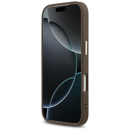 Etui na Apple iPhone 18 Pro Max / 17 Pro Max, Guess, 4G Big Classic Logo, Brązowe