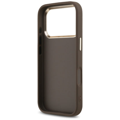 Etui na Apple iPhone 18 Pro Max / 17 Pro Max, Guess, 4G Big Classic Logo, Brązowe