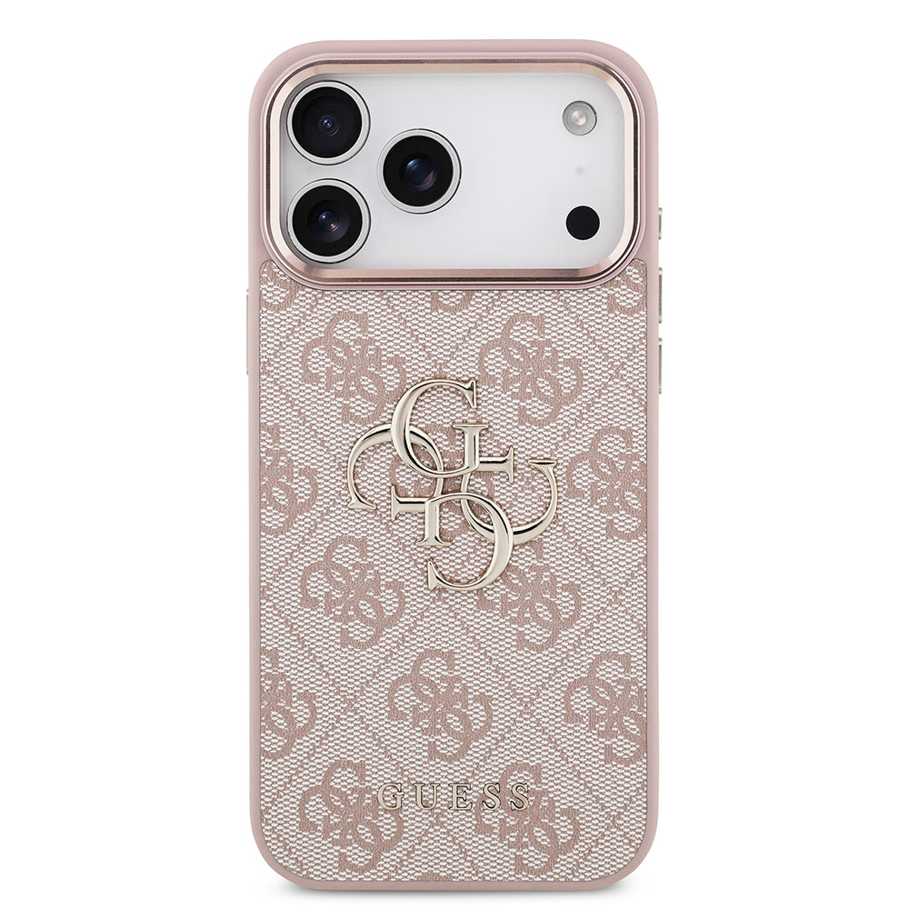 Etui na Apple iPhone 18 Pro Max / 17 Pro Max, Guess, 4G Big Classic Logo, Różowe