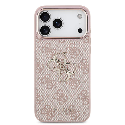 Etui na Apple iPhone 18 Pro Max / 17 Pro Max, Guess, 4G Big Classic Logo, Różowe
