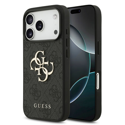 Etui na Apple iPhone 18 Pro Max / 17 Pro Max, Guess, 4G Big Logo, czarne