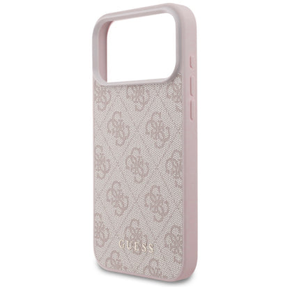 Etui na Apple iPhone 18 Pro Max / 17 Pro Max, Guess, 4G Classic Logo, Różowe