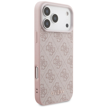 Etui na Apple iPhone 18 Pro Max / 17 Pro Max, Guess, 4G Classic Logo, Różowe