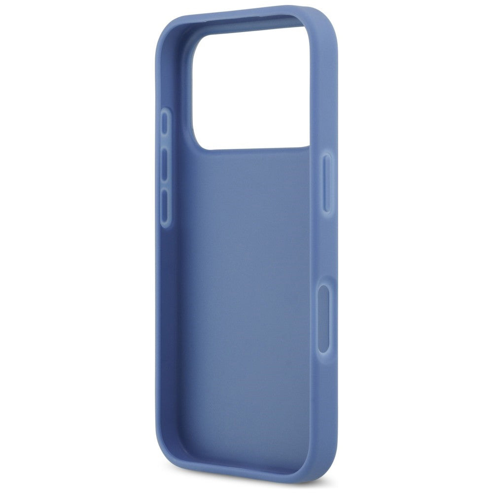 Etui do Apple iPhone 18 Pro Max / 17 Pro Max, Guess, 4G Double Card Triangle, niebieskie