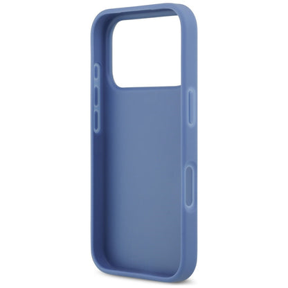 Etui do Apple iPhone 18 Pro Max / 17 Pro Max, Guess, 4G Double Card Triangle, niebieskie