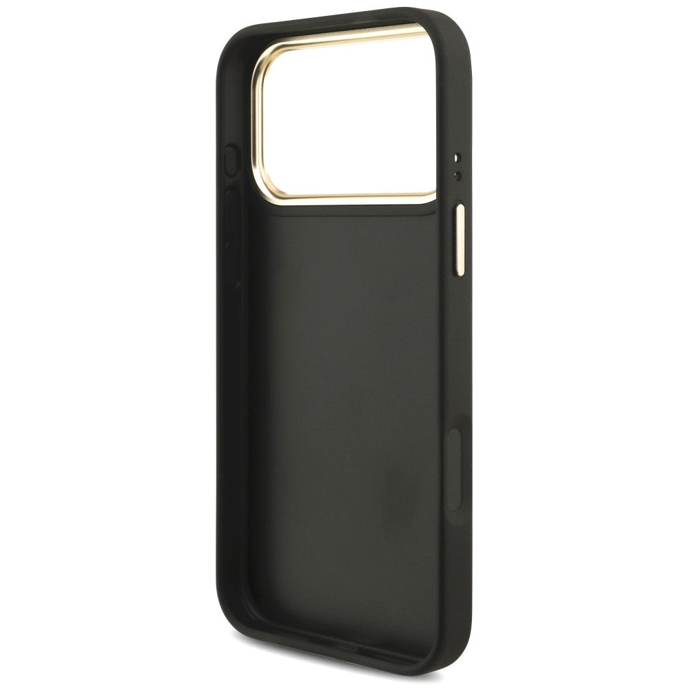 Etui do Apple iPhone 18 Pro Max / 17 Pro Max, Guess, Big 4G Classic Logo & Big Strap Metal Buttons, czarne