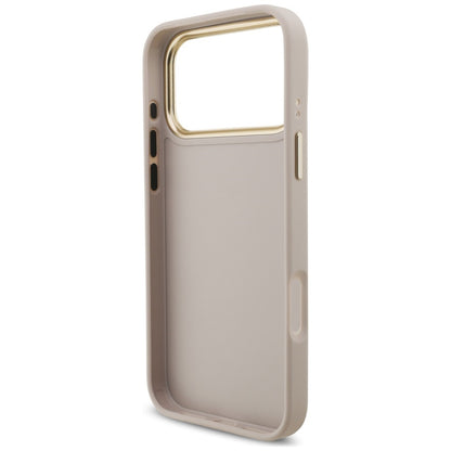 Etui do Apple iPhone 18 Pro Max / 17 Pro Max, Guess, Big 4G Classic Logo & Big Strap Metal Buttons, różowy
