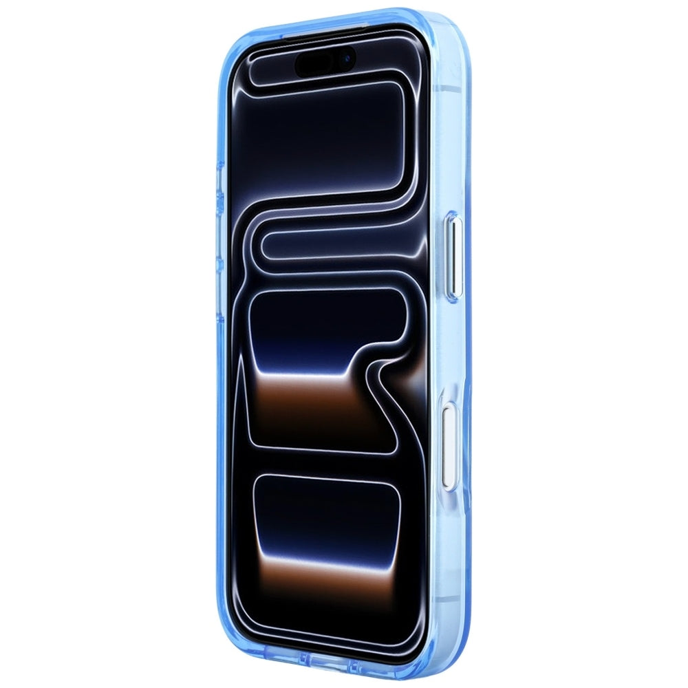 Etui na Apple iPhone 18 Pro Max / 17 Pro Max, Karl Lagerfeld, IML Big Signature Resin Logo Metal Frame, Niebieskie