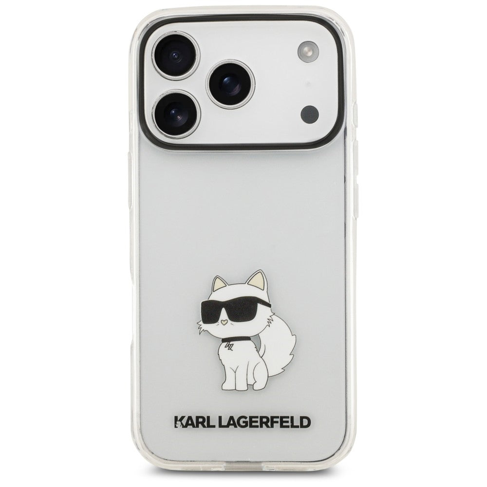 Etui do Apple iPhone 18 Pro Max / 17 Pro Max, Karl Lagerfeld, IML Choupette NFT, przezroczyste