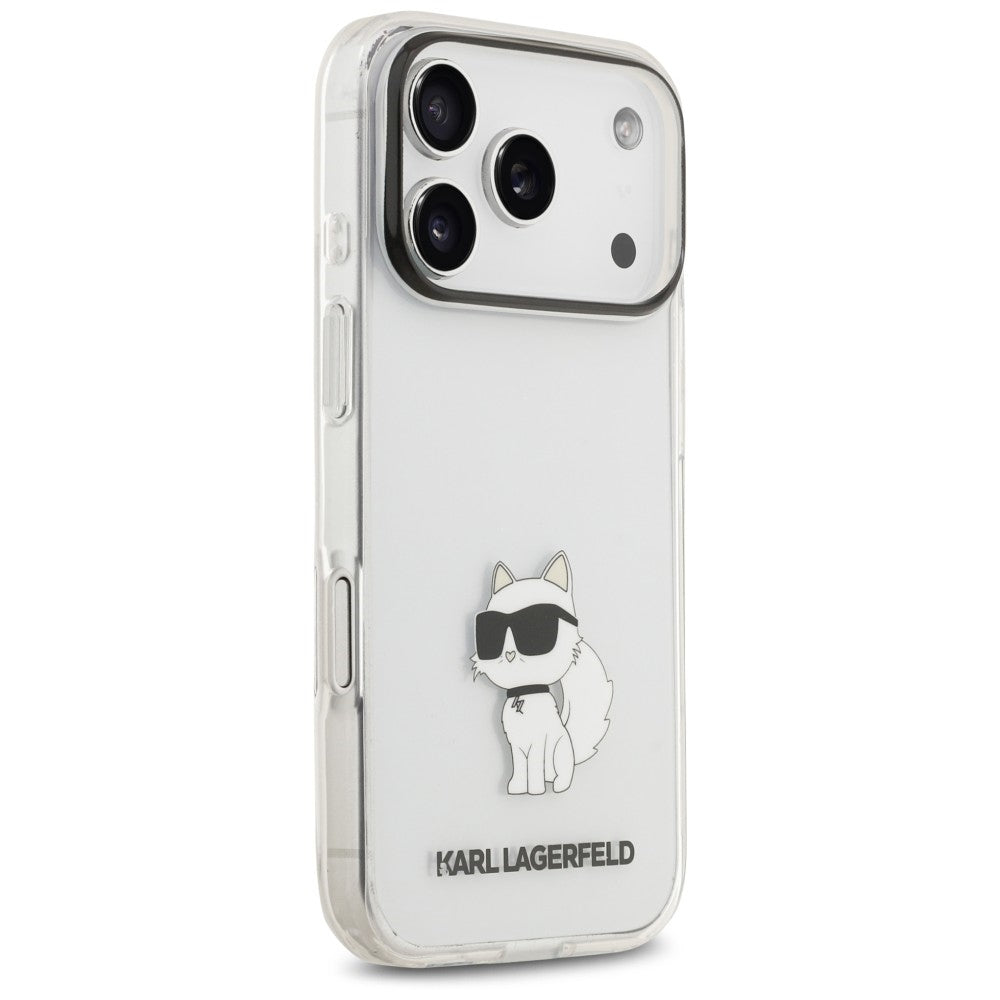 Etui do Apple iPhone 18 Pro Max / 17 Pro Max, Karl Lagerfeld, IML Choupette NFT, przezroczyste
