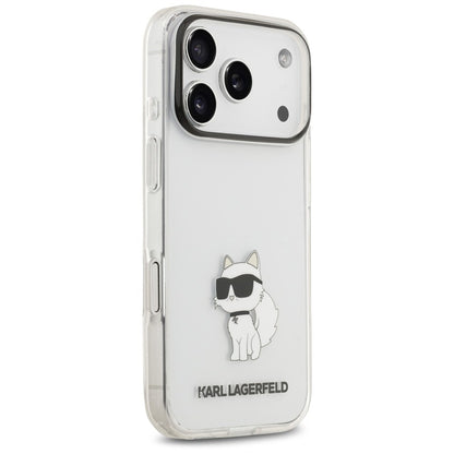 Etui do Apple iPhone 18 Pro Max / 17 Pro Max, Karl Lagerfeld, IML Choupette NFT, przezroczyste
