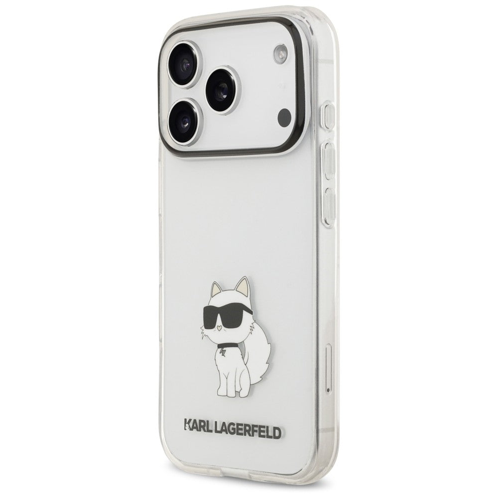 Etui do Apple iPhone 18 Pro Max / 17 Pro Max, Karl Lagerfeld, IML Choupette NFT, przezroczyste