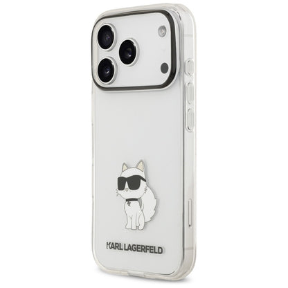 Etui do Apple iPhone 18 Pro Max / 17 Pro Max, Karl Lagerfeld, IML Choupette NFT, przezroczyste