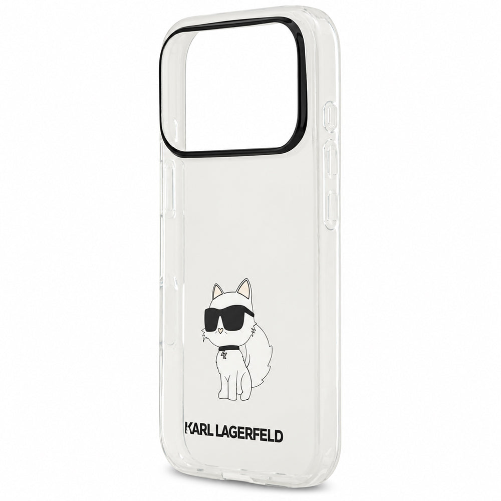 Etui do Apple iPhone 18 Pro Max / 17 Pro Max, Karl Lagerfeld, IML Choupette NFT, przezroczyste