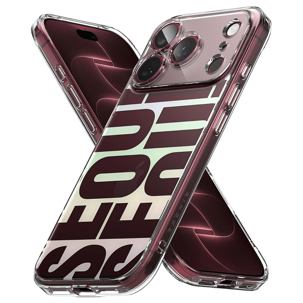 Etui na Apple iPhone 18 Pro Max / 17 Pro Max, Ringke, Fusion Seoul, Wiśniowe