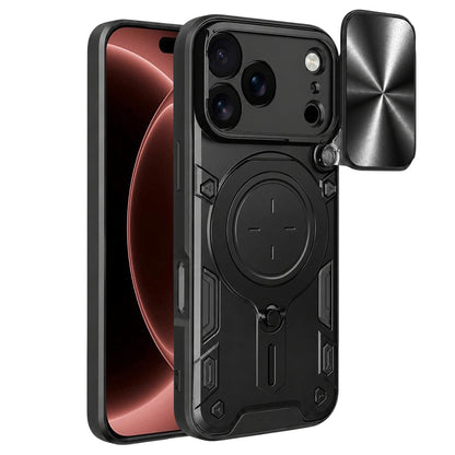 Case for Apple iPhone 18 Pro Max / 17 Pro Max, Techsuit, CamGuard Pro, Black