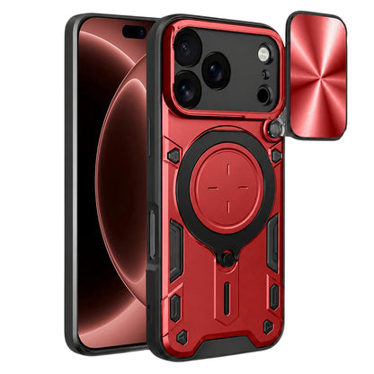 Case for Apple iPhone 18 Pro Max / 17 Pro Max, Techsuit, CamGuard Pro, Red