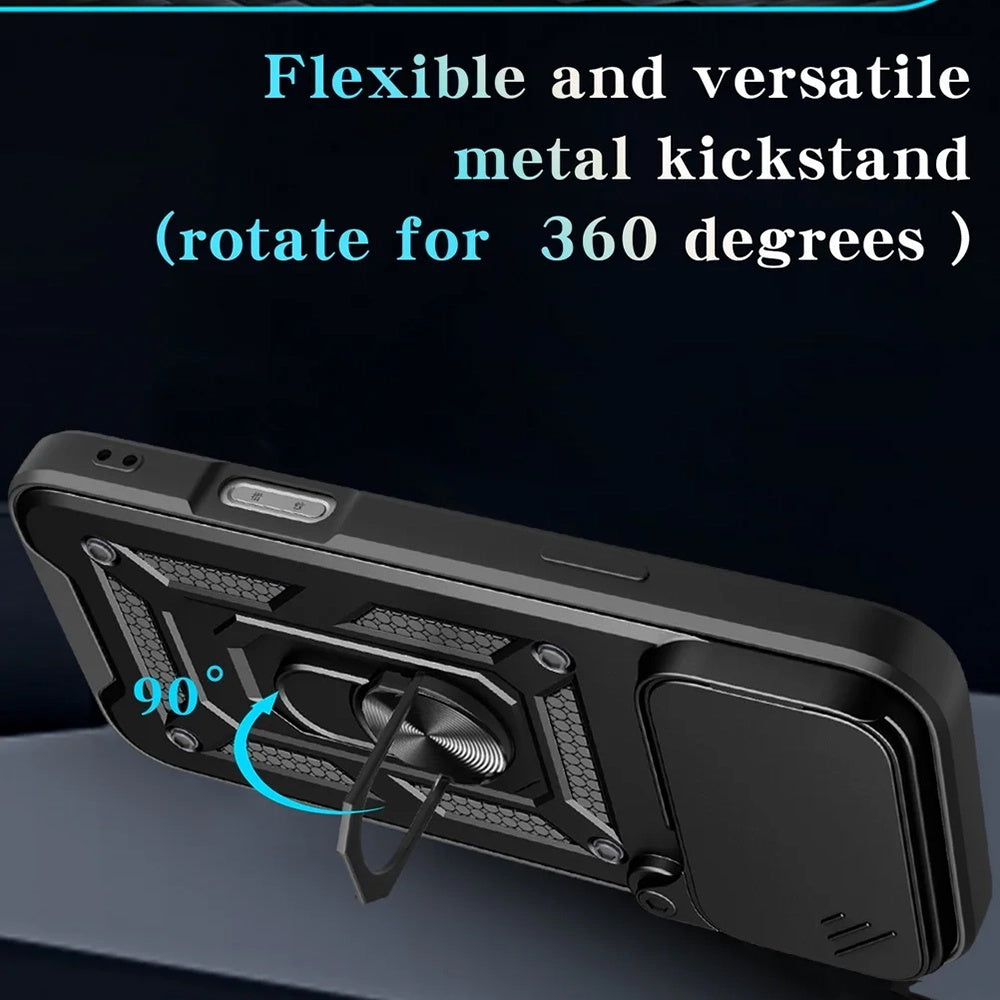 Etui na Apple iPhone 18 Pro Max / 17 Pro Max, Techsuit, CamShield, Złote