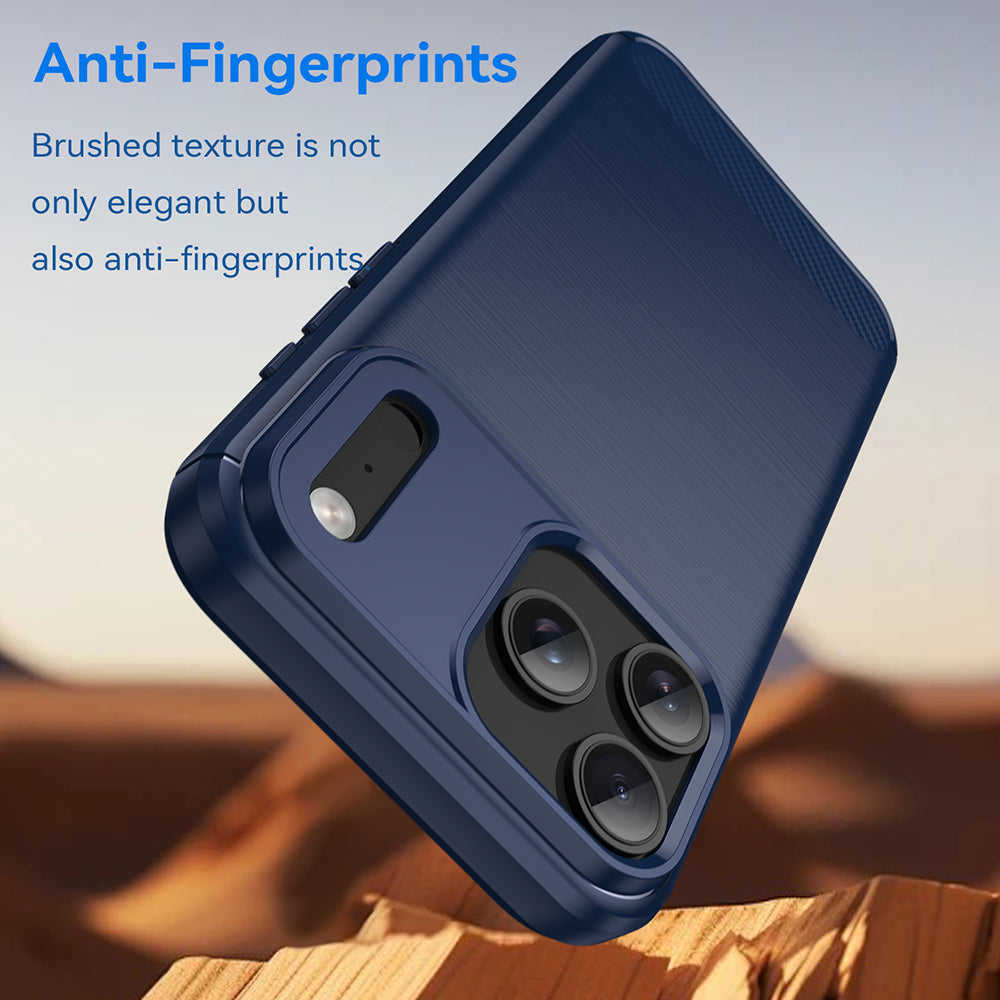 Etui na Apple iPhone 18 Pro Max / 17 Pro Max, Techsuit, Carbon, Niebieskie