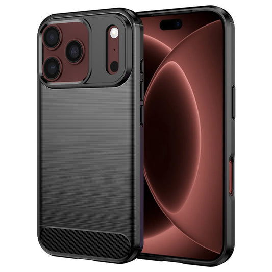 Etui na Apple iPhone 18 Pro Max / 17 Pro Max, Techsuit, Carbon, Czarny