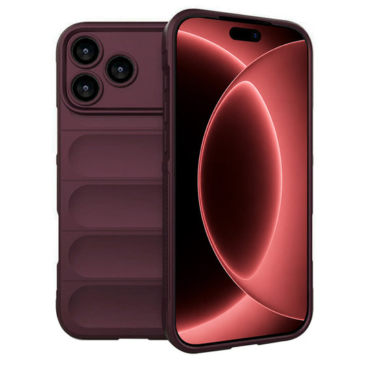 Etui na Apple iPhone 18 Pro Max / 17 Pro Max, Techsuit, Magic Shield, Wiśniowy