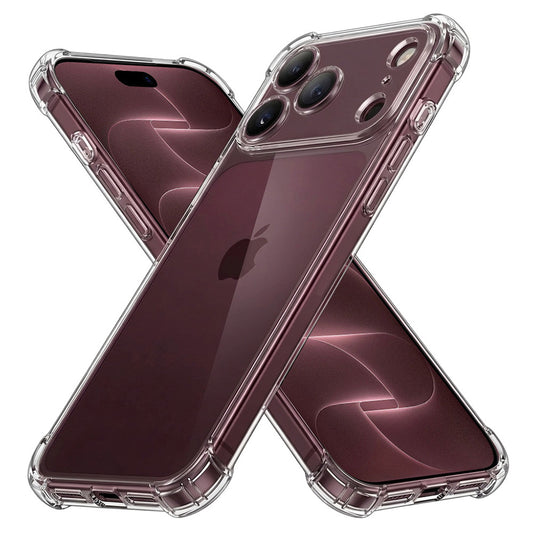 Etui na Apple iPhone 18 Pro Max / 17 Pro Max, Techsuit, Shockproof Clear, Przezroczyste