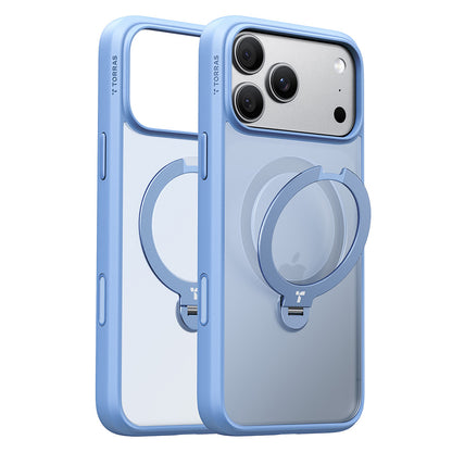 Etui MagSafe do Apple iPhone 18 Pro Max / 17 Pro Max, Torras, Ostand Spin, Niebieskie