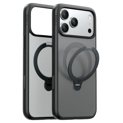 Etui MagSafe do Apple iPhone 18 Pro Max / 17 Pro Max, Torras, Ostand Spin, Czarna
