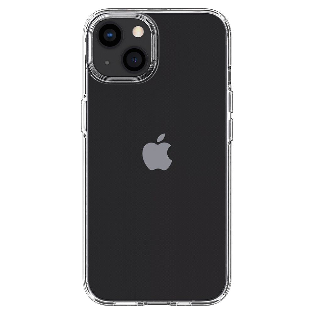 Etui na Apple iPhone 13, Spigen, ciekłokrystaliczne, przezroczyste 