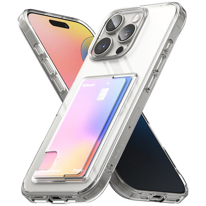 Etui na Apple iPhone 16 Pro Max, Ringke, Fusion Card, Przezroczyste