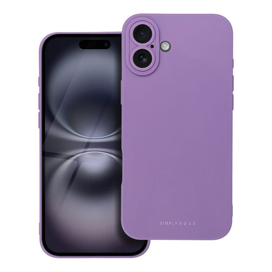 Etui do Apple iPhone 16 Plus, OEM, Roar Luna, Fioletowy