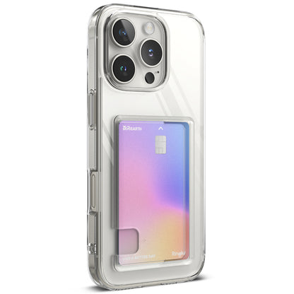 Etui na Apple iPhone 16 Pro Max, Ringke, Fusion Card, Przezroczyste