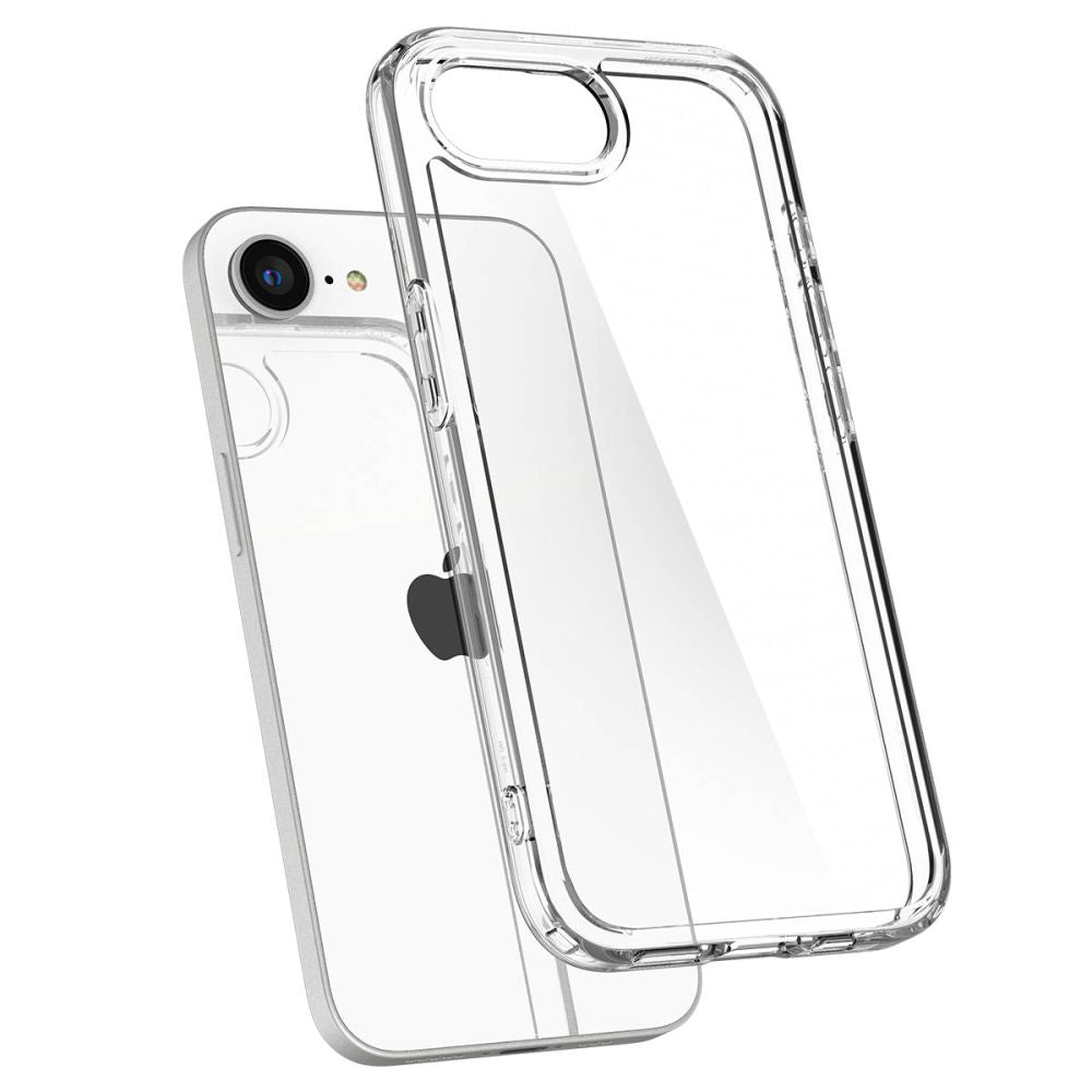 Etui na Apple iPhone 16e, Spigen, Crystal Hybrid, Przezroczyste