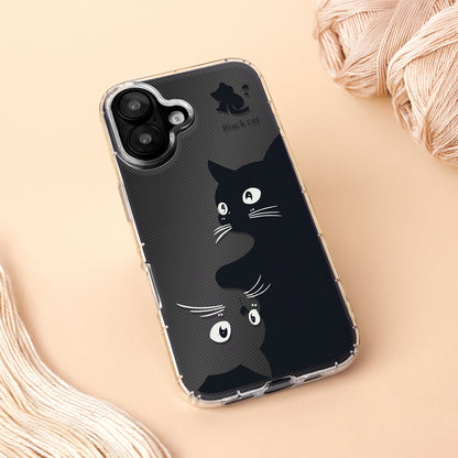 Case for Apple iPhone 17 Pro Max, OEM, Ultra Trendy Cat, Black