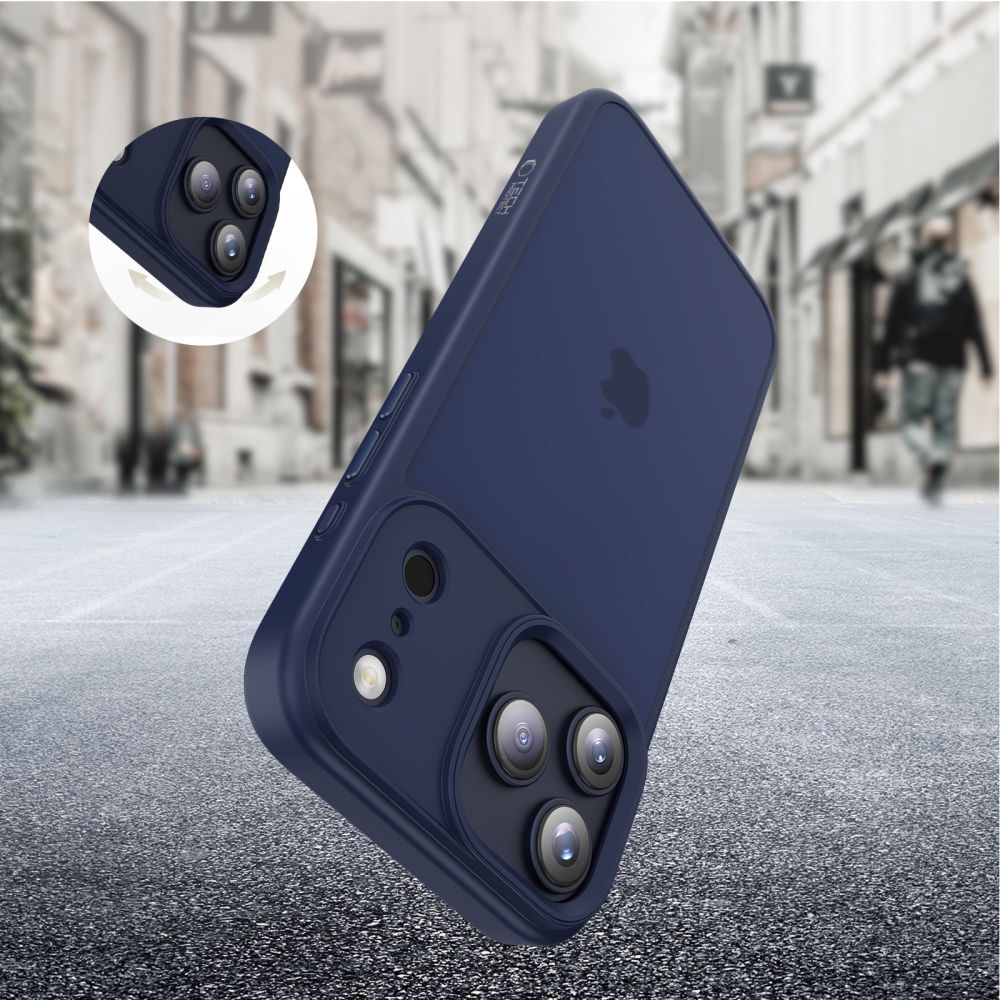 Etui na Apple iPhone 17 Pro Max, Tech-Protect, Magmat, Matowy Granatowy
