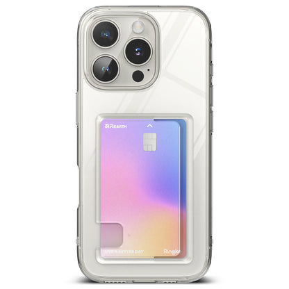 Etui na Apple iPhone 16 Pro Max, Ringke, Fusion Card, Przezroczyste
