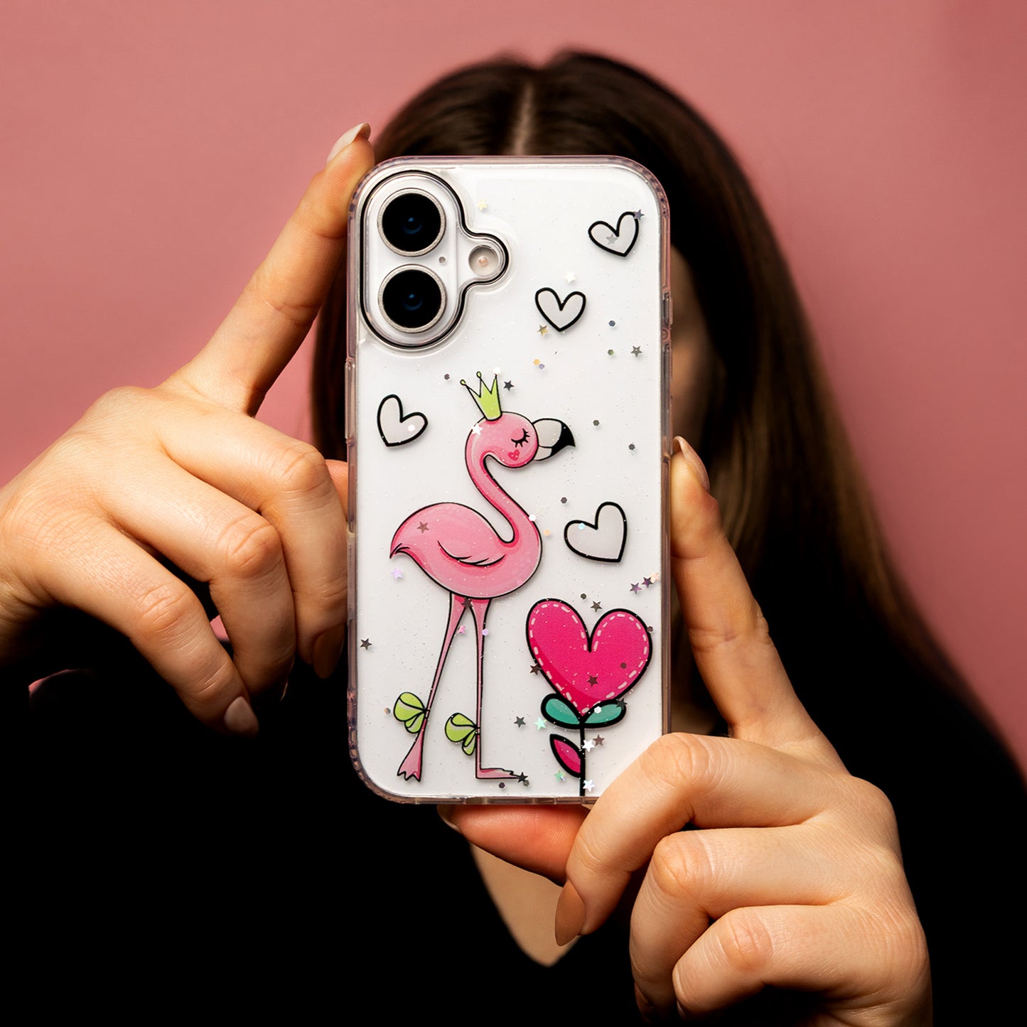 Case for Apple iPhone 17 Pro, OEM, Ultra Trendy Love 2, Multicolor