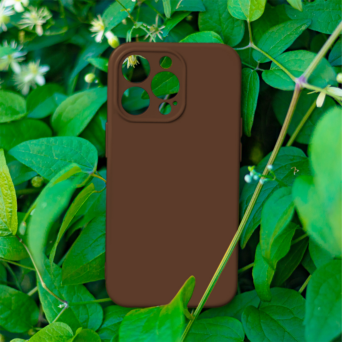 Etui na Apple iPhone 18 Pro Max / 17 Pro Max, OEM, silikon, brązowe