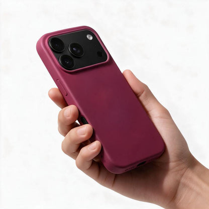 Etui do Apple iPhone 18 Pro Max / 17 Pro Max, OEM, silikonowe, bordowe