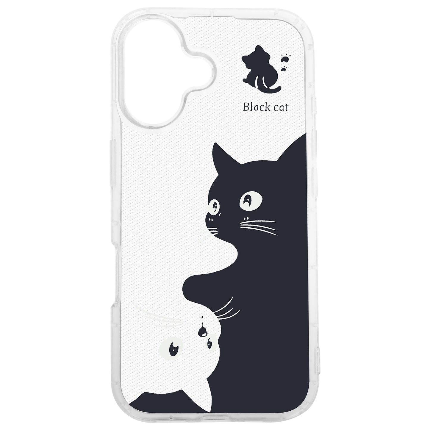 Case for Apple iPhone 17 Pro Max, OEM, Ultra Trendy Cat, Black