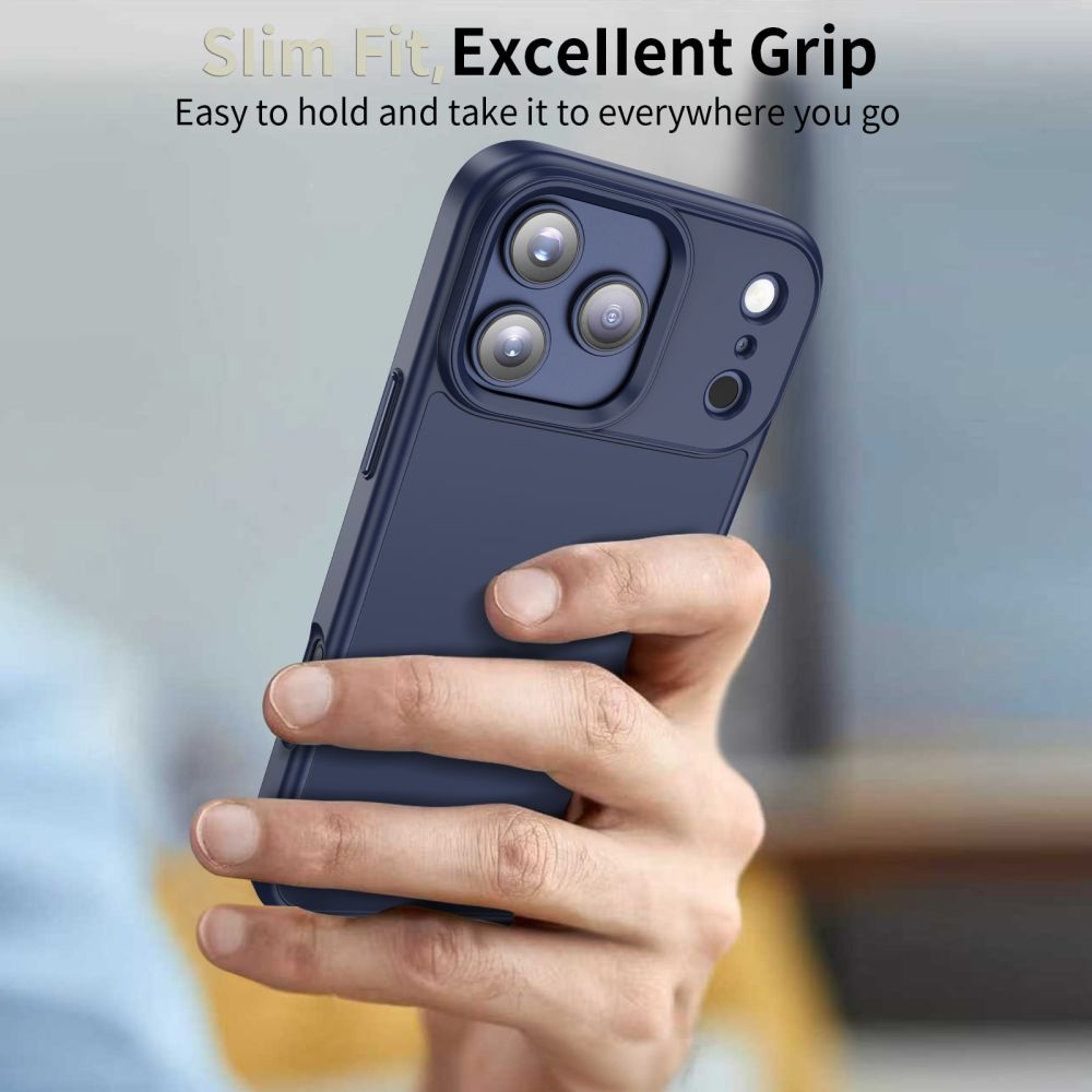 Etui na Apple iPhone 17 Pro Max, Tech-Protect, Magmat, Matowy Granatowy