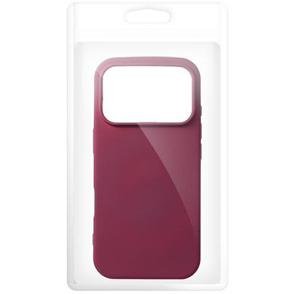 Etui do Apple iPhone 18 Pro / iPhone 17 Pro, OEM, silikonowe, bordowe