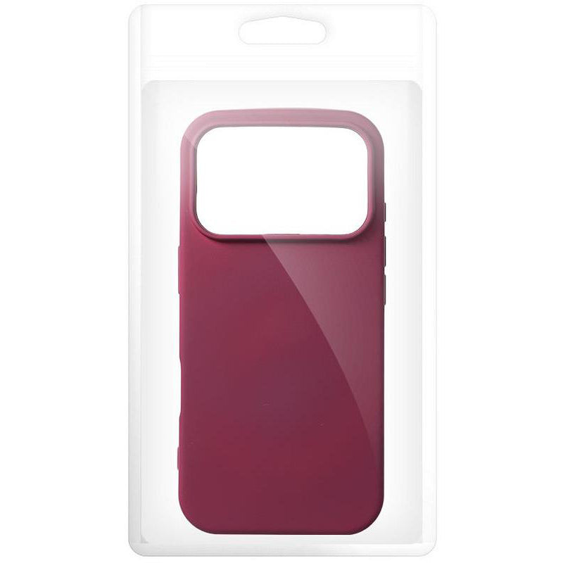 Etui do Apple iPhone 18 Pro Max / 17 Pro Max, OEM, silikonowe, bordowe