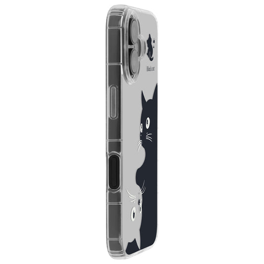 Case for Apple iPhone 17 Pro Max, OEM, Ultra Trendy Cat, Black